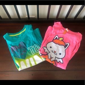 Lot of 2 girls tops